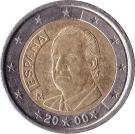 2 Euro - Juan Carlos I (1st type - 1st map)