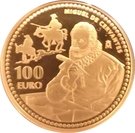 100 Euro - Juan Carlos I (Miguel de Cervantes)