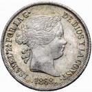 20 Centimos de Escudo - Isabel II
