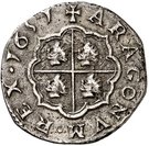2 Reales - Felipe IV (no circle)