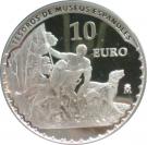 10 Euro - Juan Carlos I (Treasures of Spanish Museums - Tiziano)