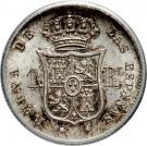 1 Real - Isabel II