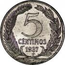 5 Centimos - II Republic