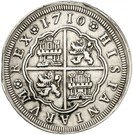 8 Reales (Madrid,PHILIPPVS and narrow crown))