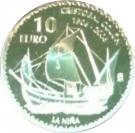 10 Euro - Juan Carlos I (Columbus - La Niña)