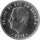30 Euro - Felipe VI (50th Birthday of King Felipe VI)