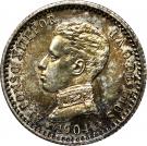 50 Centimos - Alfonso XIII (4th portrait)