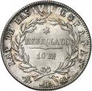 10 Reales de vellon - Fernando VII