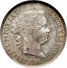4 Reales - Isabel II