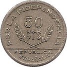 50 Centimos (Santander, Palencia y Burgos)