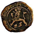 2 Maravedis (low grade billon; latin legend)