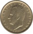 100 Pesetas - Juan Carlos I (value as "100", no dots around the rim)