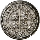 8  Reales (milled)