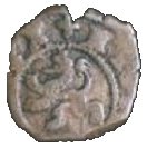 4 Maravedis (hammered)