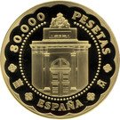 80 000 Pesetas (Hammer coining)