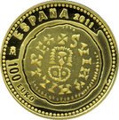 100 Euro - Juan Carlos I (Numismatic Jewels - Triente)