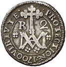2 Reales "Maria" (Seville,milled)