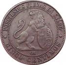 5 Centimos - Provisional Government