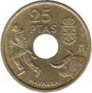 25 Pesetas (Navarre)