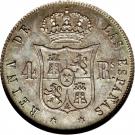 4 Reales - Isabel II