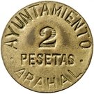 2 Pesetas (Arahal)