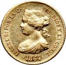 40 Reales - Isabel II