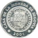 2000 Pesetas (Hammer minting)