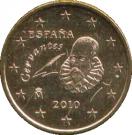 50 Euro Cent (2nd type; 2nd map)
