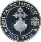 2000 Pesetas (Cross and scallop shell)