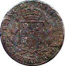 5 Centimos de Real - Isabel II
