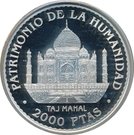 2000 Pesetas (Taj Mahal)