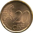20 Euro Cent (1st type; 1st map)