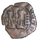 4 Maravedis (hammered)