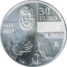 30 Euro - Juan Carlos I (El Greco)