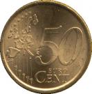 50 Euro Cent (1st type; 1st map)