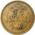 25 Cents - George VI