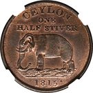 ½ Stiver - George III