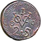 2 Stuivers (Netherlands United East India Company)