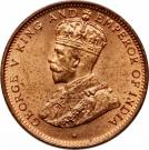 ½ Cent - George V