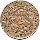 1 Cent - Wilhemina / Juliana