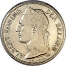 1 Franc - Albert I (Essai; French text)