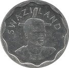 20 Cents - Mswati III (2nd portrait, magnetic)