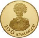 100 Emalangeni - Sobhuza II (Anniversary of king Sobhuza II)