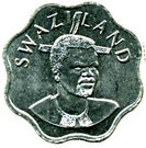 10 Cents - Mswati III (2nd portrait)