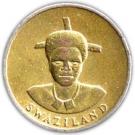1 Lilangeni - Mswati III (1st portrait, magnetic)