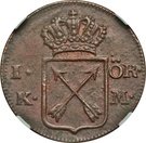 1 Öre Kopparmynt - Gustav III