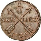 ¼ Skilling - Gustav IV Adolf (Avesta mint)