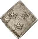 4 Mark "Klippingar"- Regency of Johan II & Karl IX