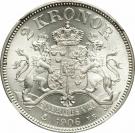 2 Kronor - Oscar II