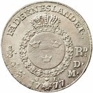 ⅔ Riksdaler / 2 Daler Silvermynt - Gustav III